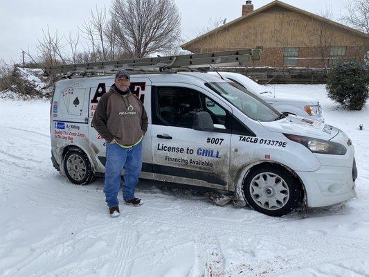 Barry Sales Rep and Tech from Ace Air Conditioning& Heating Services !