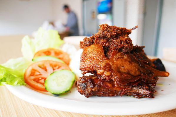 Indonesian Fried Duck