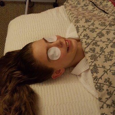 Facials are also fun for young ladies