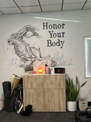 The honor wall!