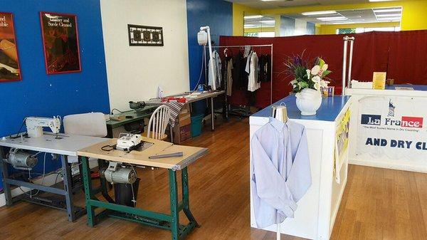 Tailoring done on premises.