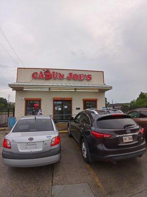 New store front at Cajun Joe's