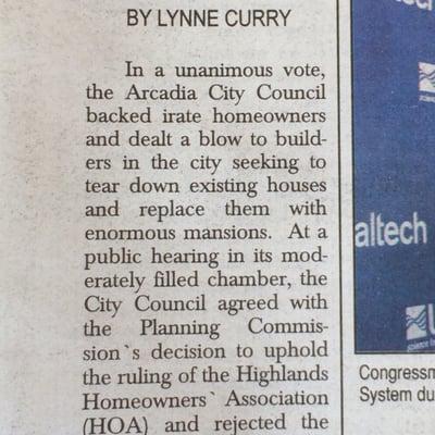 Finally, arcadia has stepped up to the plate and said "NO!" Can Temple City be saved? One day this will be called "condo city"