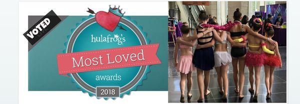 Voted most loved Dance Studio