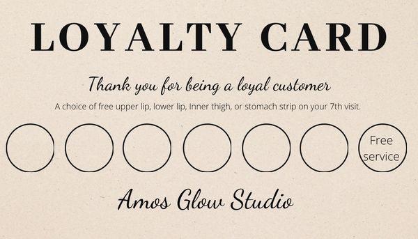 Loyalty Cards