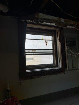 Adapting a dryer vent into an old window!