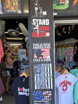 Display visible from the Ocean City boardwalk