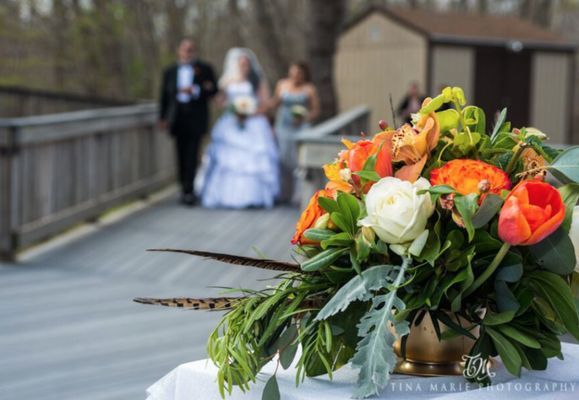 Photo credit: Tina Marie Photography Wedding at Lake of Isles, North Stonington, CT