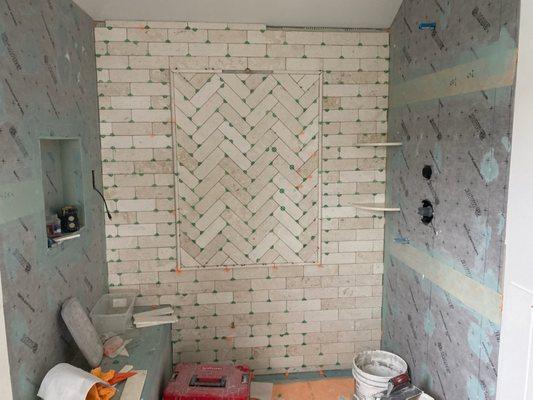 Master bath project