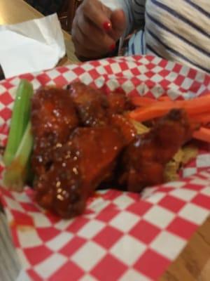 Great BBQ Buffalo wings