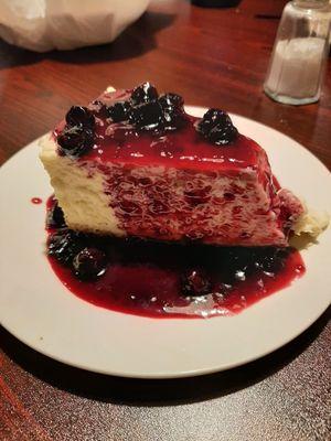 Bourbon Blueberry Cheesecake