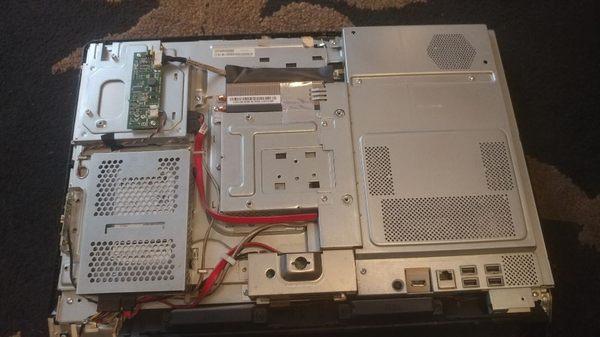 Inside Hp all in one