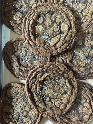 Molasses Coffee Cayenne Cookies