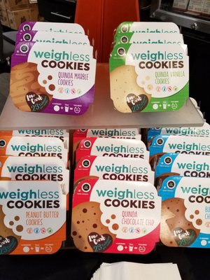 Weighless cookies, gluten free and dairy free cookies