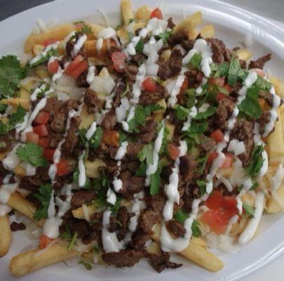 Steak cheese fries