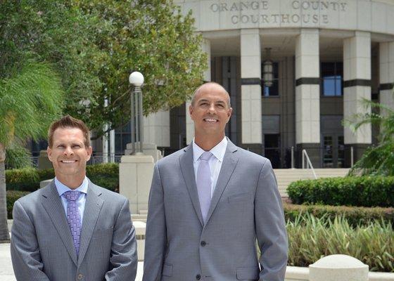 Attorneys Nick Norden (L) and Zachery Leacox (R)