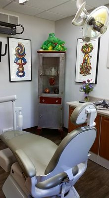 Dental patient room