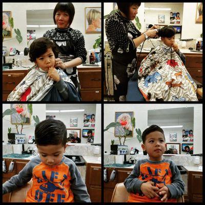 Thank you, Jenny - great haircut as usual! So great with kids.