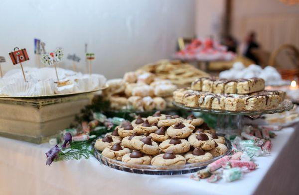 homemade cookies that Ashley beautifully displayed for us (photo © breanne furlong)