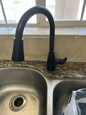 New kitchen faucet.