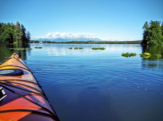 Wasilla Lake on a gorgeous summer eve