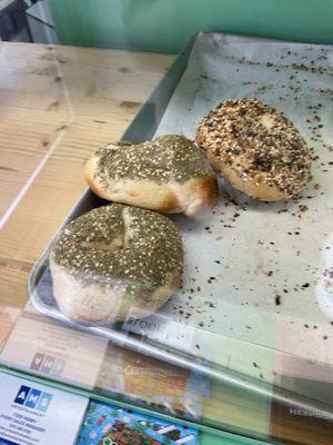 Fresh bagels!