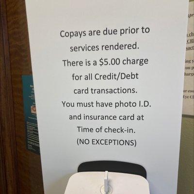 Make sure it's your PHYSICAL card. So over this office, love Dr. O'Bryne' s work but...