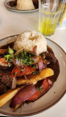 Stirfried sirloin!