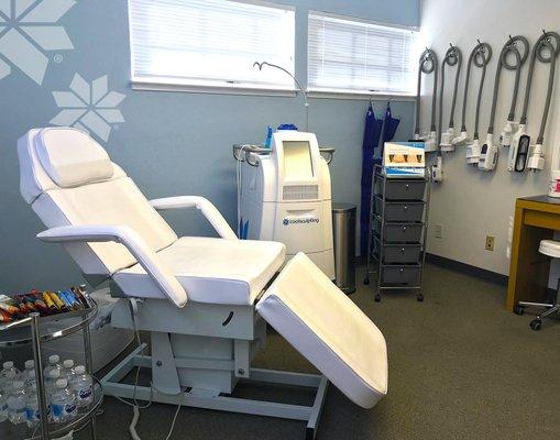 CoolSculpting Treatment Room