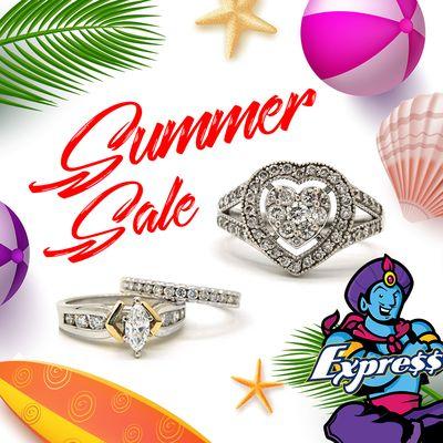 Hot discounts up to 40% Off Jewelry, visit any Express pawn location or shop online at shop.expresspawn.com