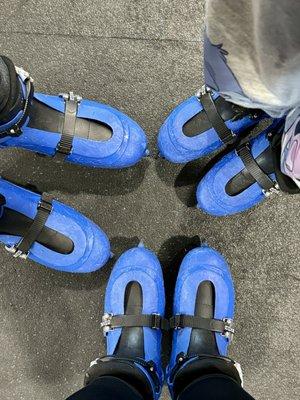 Ice skate rentals