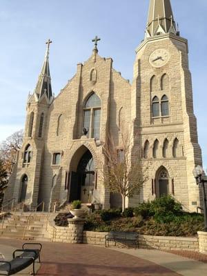 Nice Jesuit Church on Creighton campus.