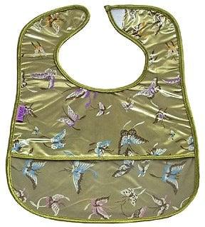 brocade baby bibs