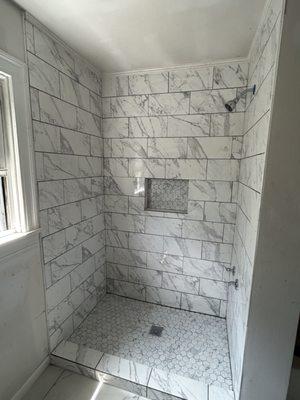 Custom shower