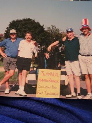 Unfortunately too late for my Ole Golf Foursome.  RIP. All taken too young.