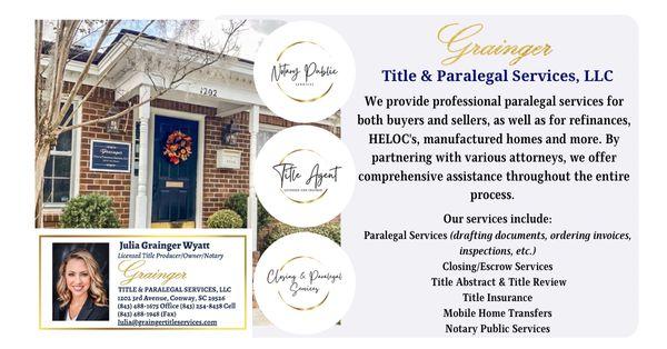 Title & Paralegal Ad