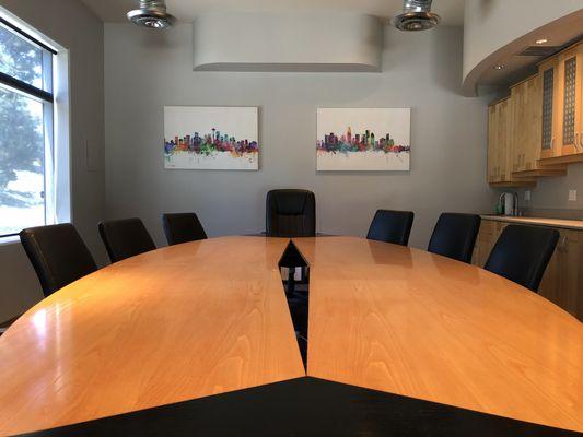 Conference room in our Aliso Viejo office.