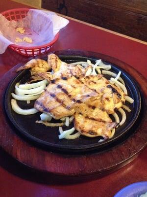 Chicken breast platter.