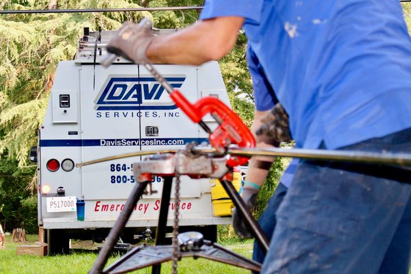 Davis Services employees are fully trained and certified  technicians.