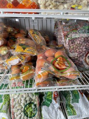 Refrigerated Ecuadorian food items