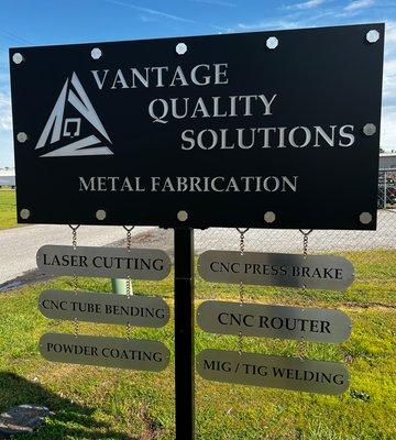 Full metal fabrication services at our Piedmont SC shop