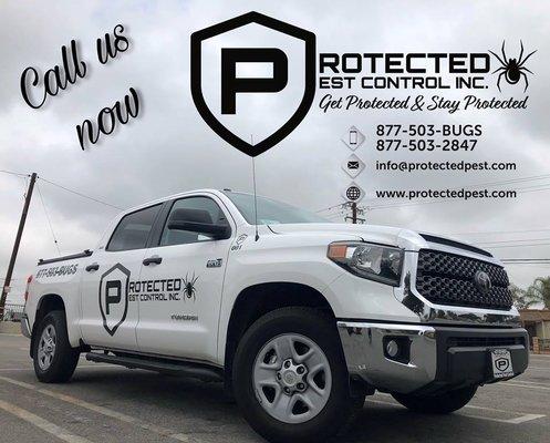 If you see one of our trucks. Stop us for a free quote