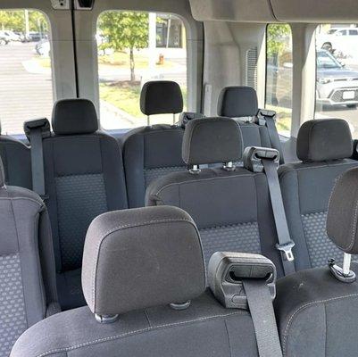 Book with us! 14 passenger carpool to any of our dropoffs.