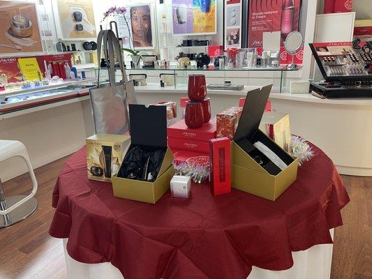 Shiseido holiday sets