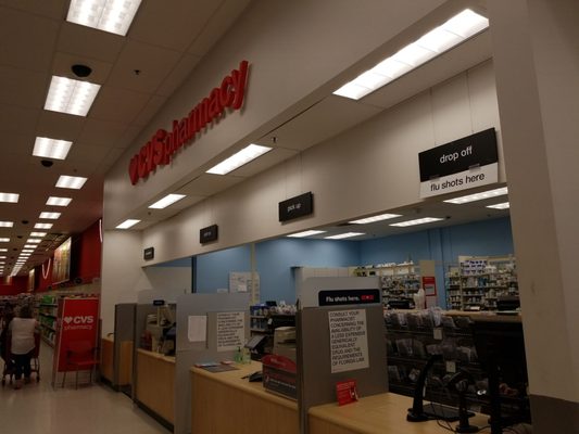 CVS pharmacy in Target.