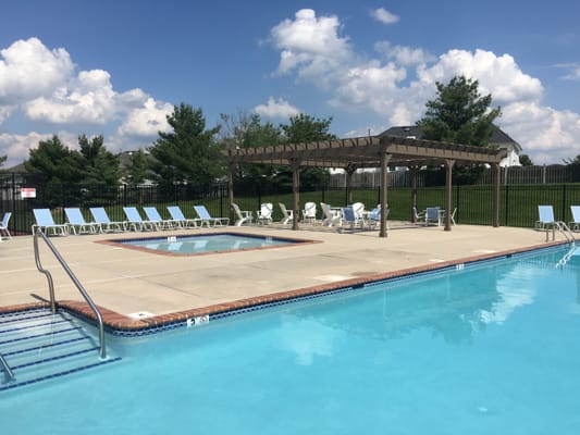 Relax at the pool and sun deck