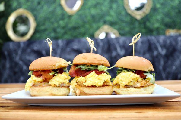 Breakfast sliders FTW!