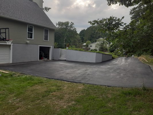 Black top driveway