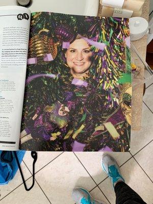 This is Greg Miles photo of Alyssa from Feb 2023 New Orleans magazine's article all about Plush Appeal  I thought she looked familiar...