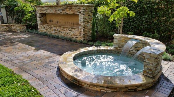 Spa - Water Feature - Fire Place